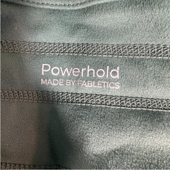 Fabletics Green Powerhold Leggings - Picture 5 of 13